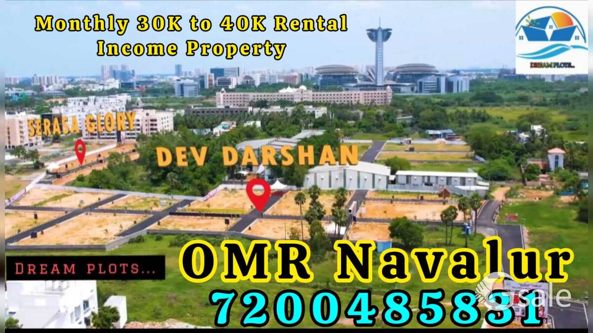 OMR Navalur Excellent Residential Property 