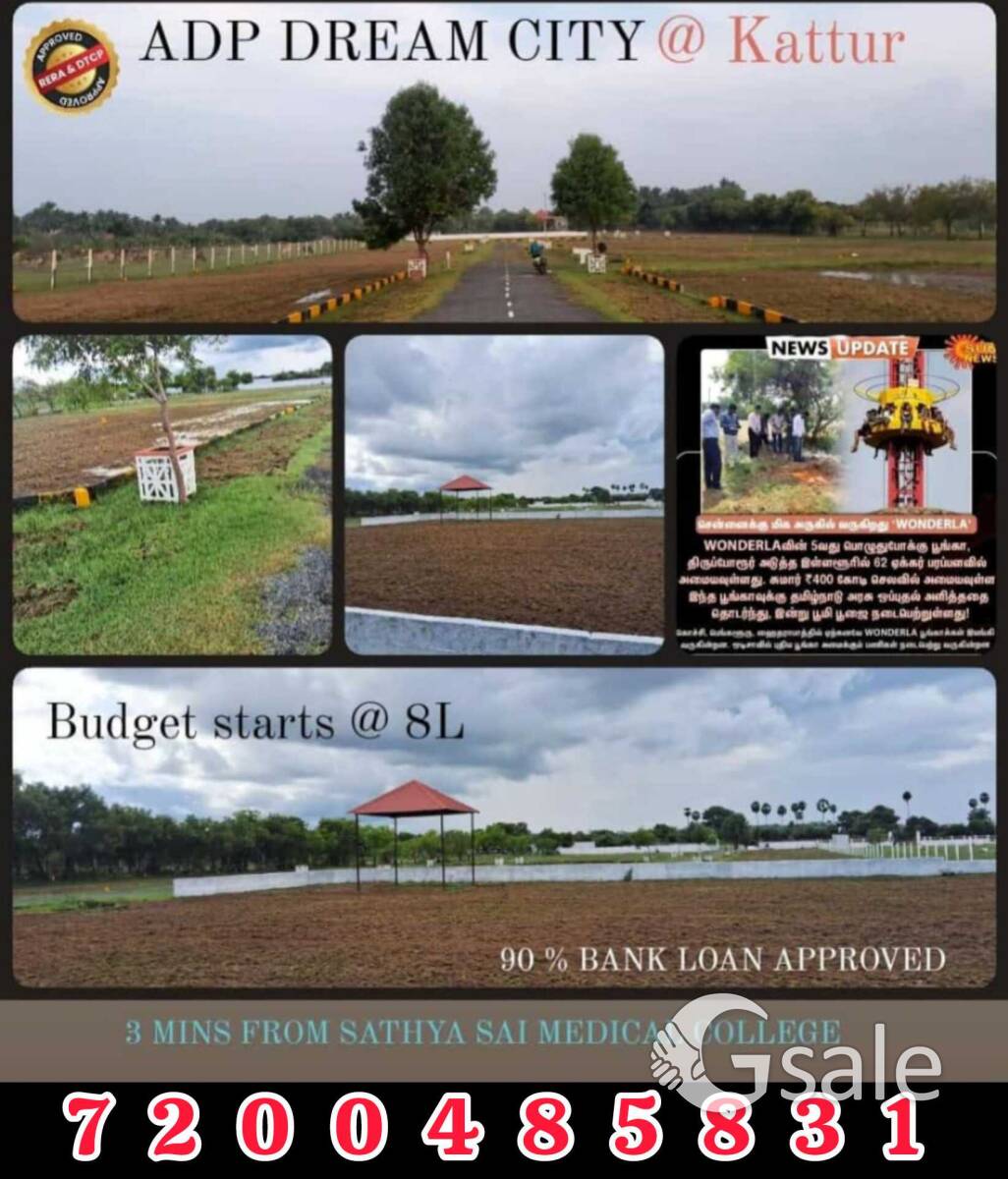 low Budget plots for sale in OMR 