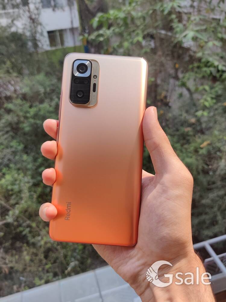Redmi note 10 pro vintage bronze - 6/128 storage - 16 month's old