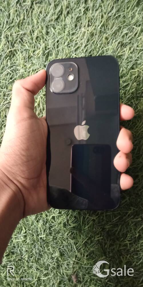 iPhone 12 with box and charger good condition 