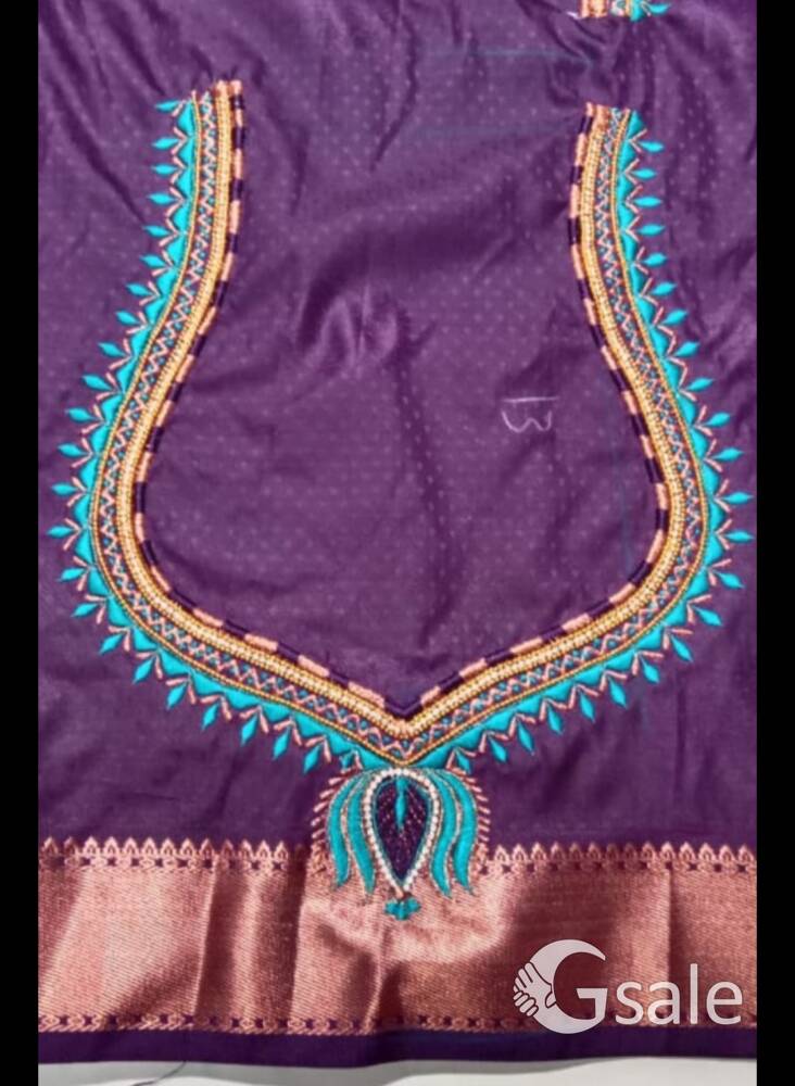 machine embroidery and handwork embroidery 
