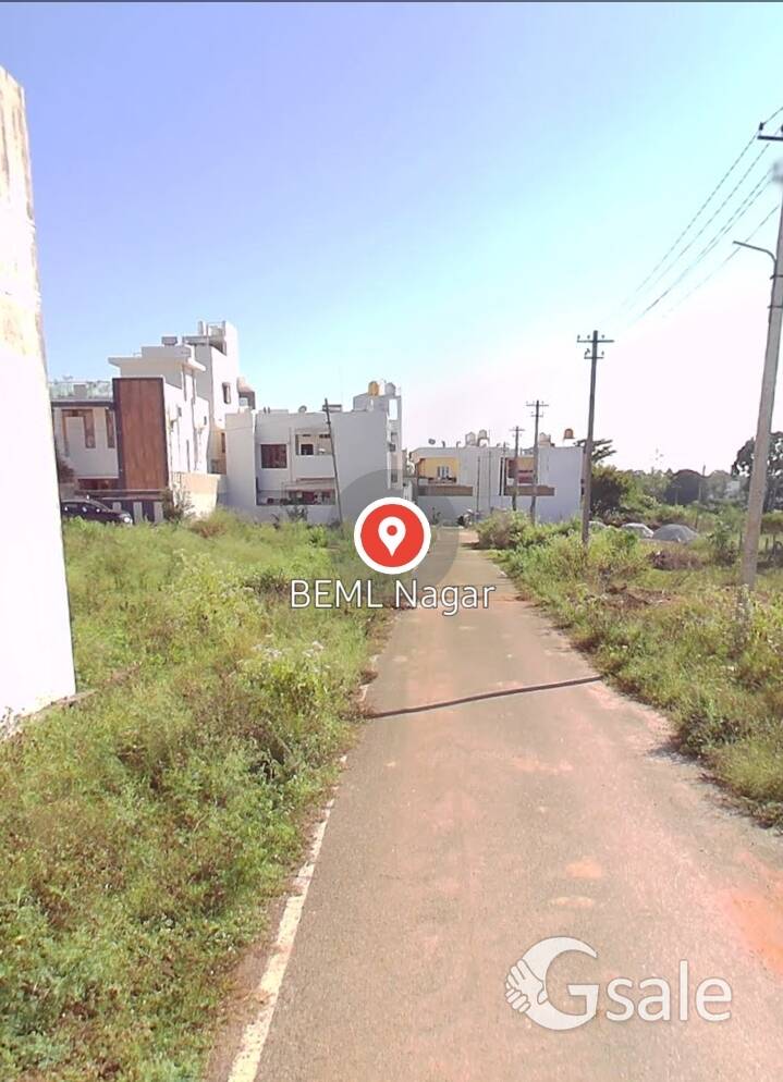 BEML Nagar srirampura 30×50 east facing site for sale 