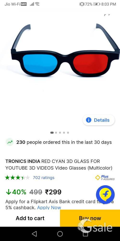 Tronics 3d glass at just 150 rs if you want msg me guys 
