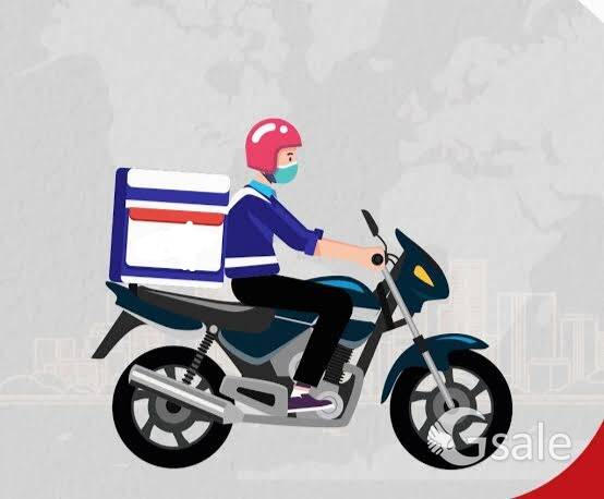 Delivery boy Biker