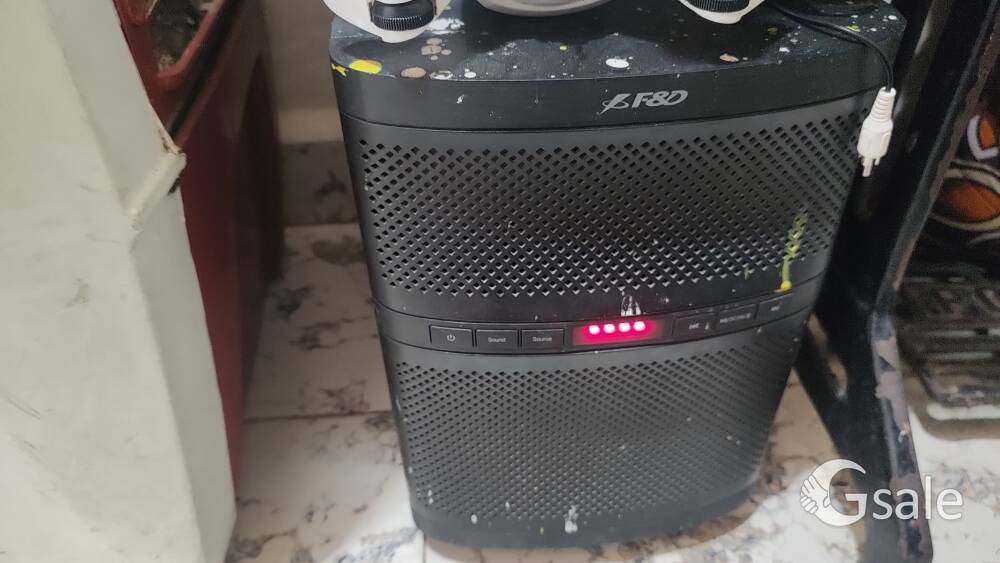 F&D Home theatre with Bluetooth speakers 