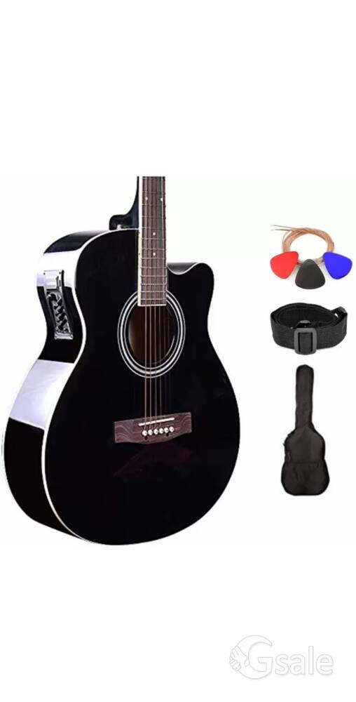 Kadence KAD-BLK-EQ-C Acoustic Guitar 