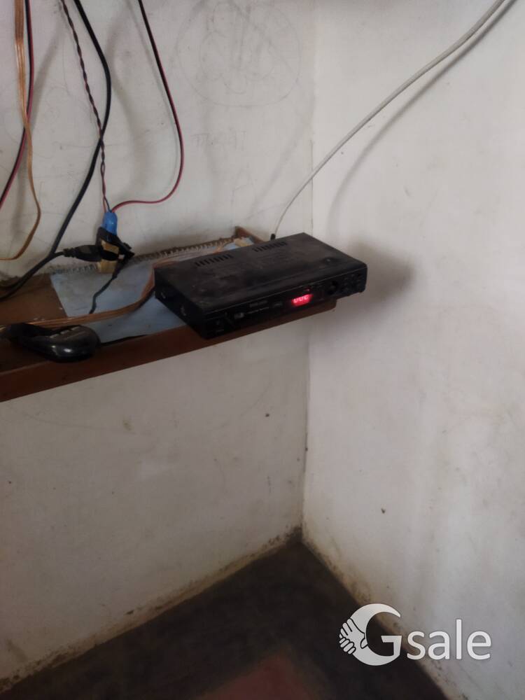 crt tv-53 cm samsung, dth, tv stand, remote, 