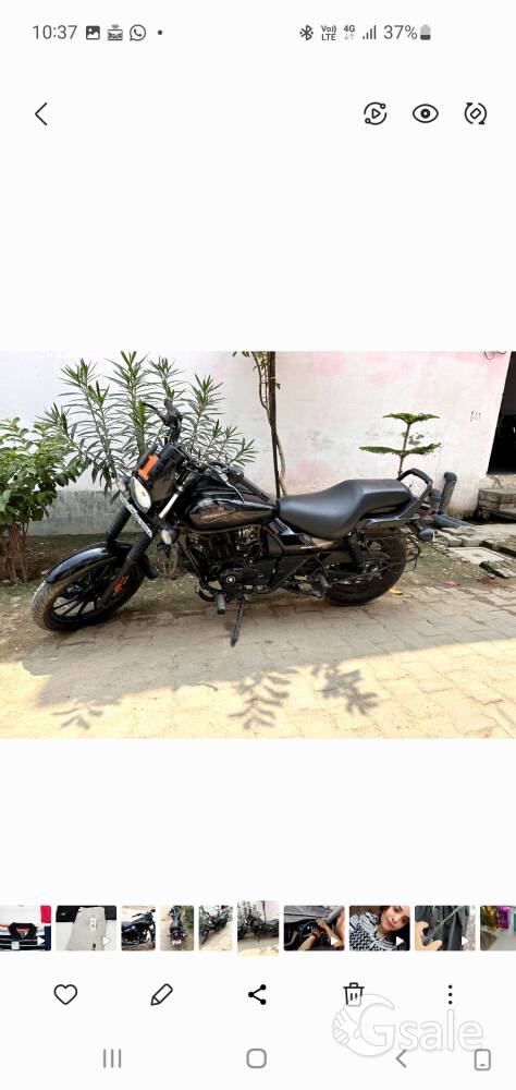bajaj avanzers 160cc km 4000