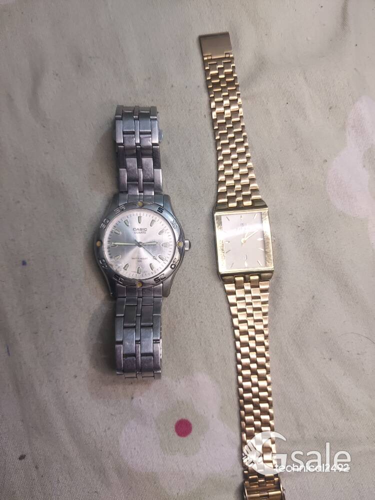 hand watches  casio, titan, 