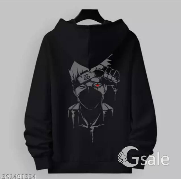 Kakashi Hatake back printed Hoodie 