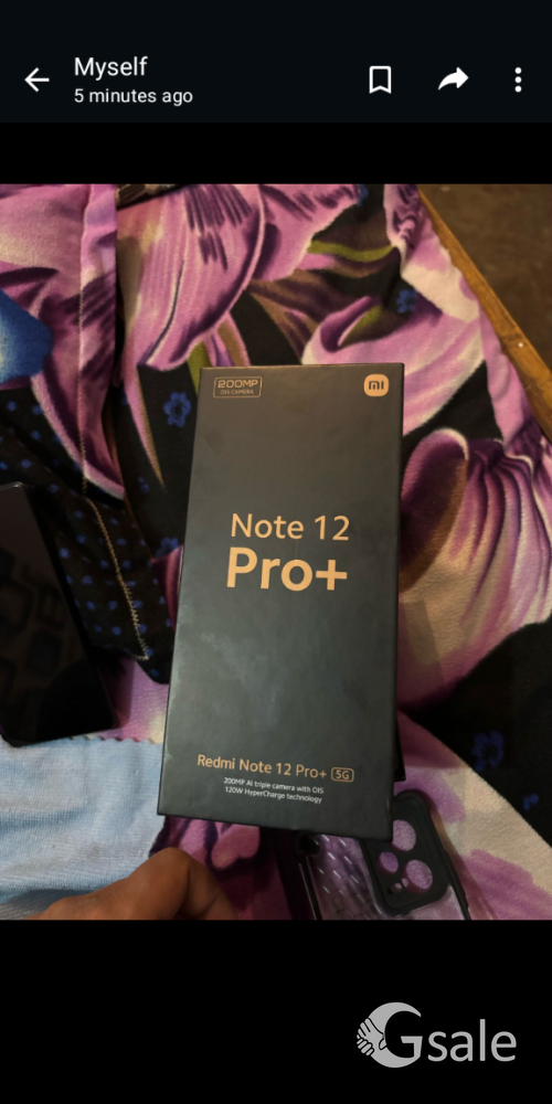 Redmi note 12 pro plus 5G 