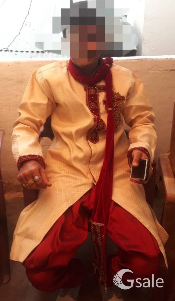 groom wedding dress