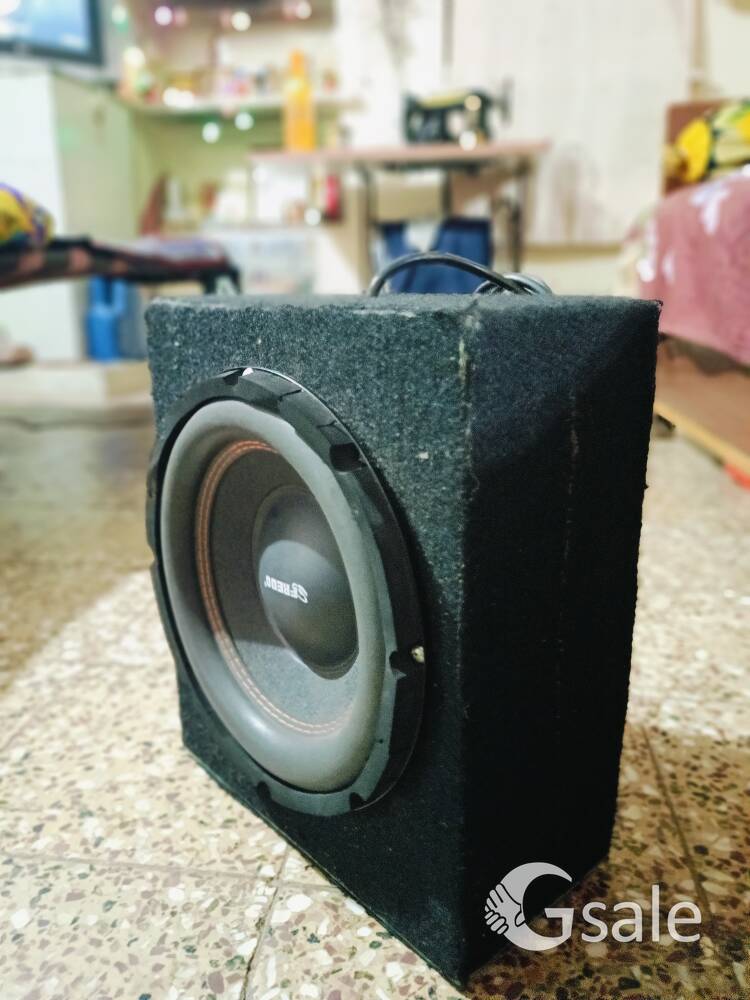 sony xplod 1000 watt amplifier & fredo subwoofer 12 inch