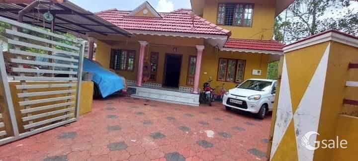 7.5സെന്റും ഇരുനില വീടും വില്പനക്ക് തിരുവല്ല വള്ളംകുളം 