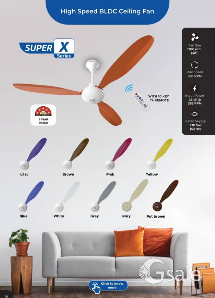 SUPERFAN BLDC CIELING FAN