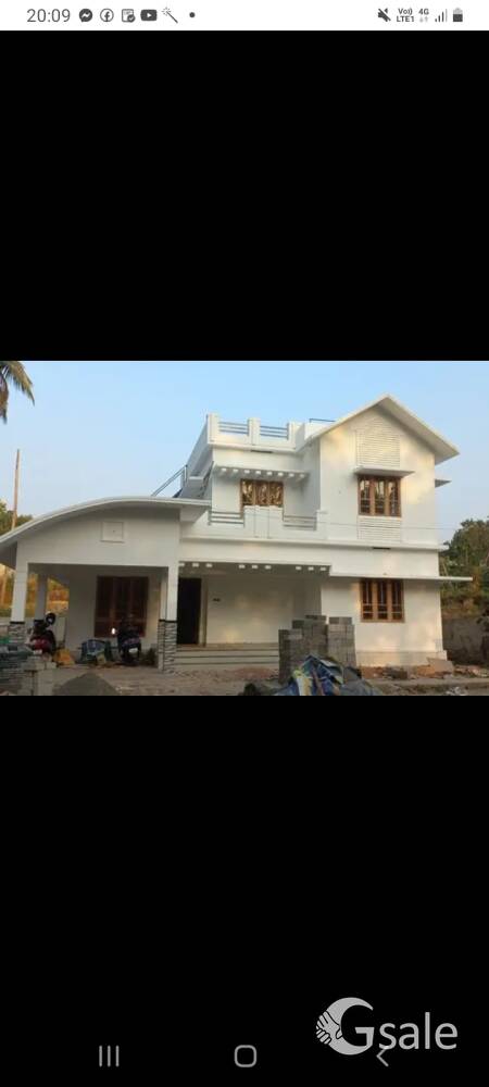 8, സെന്റും പുതിയ ഇരുനില വീടും വില്പനക്ക് തിരുവല്ല കുമ്പനാട്..