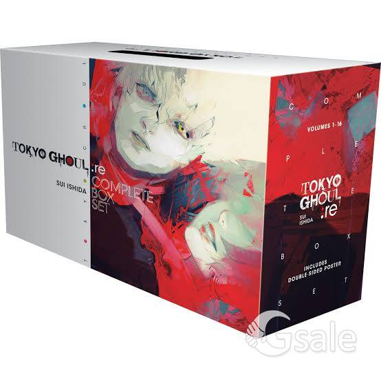 TOKYO GHOUL : RE MANGA FULL BOX SET [ includes 1-16 volumes ] Ishida Sui