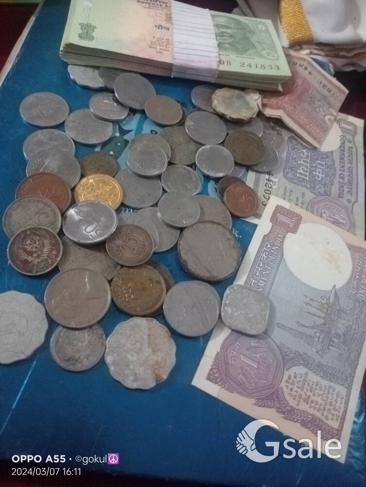 india old coins and nots