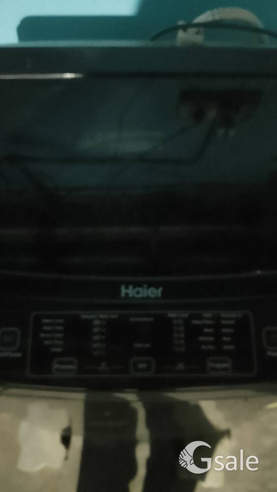 Haier washing machine 