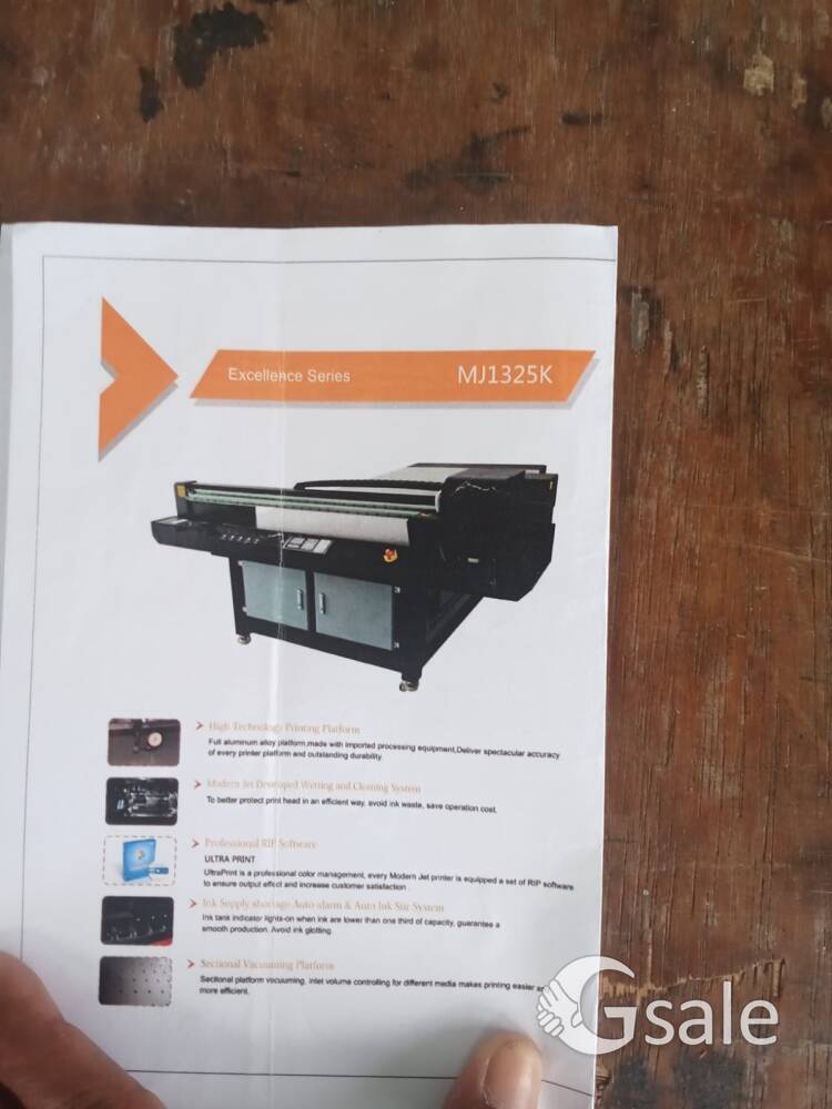 Glass printing machine 