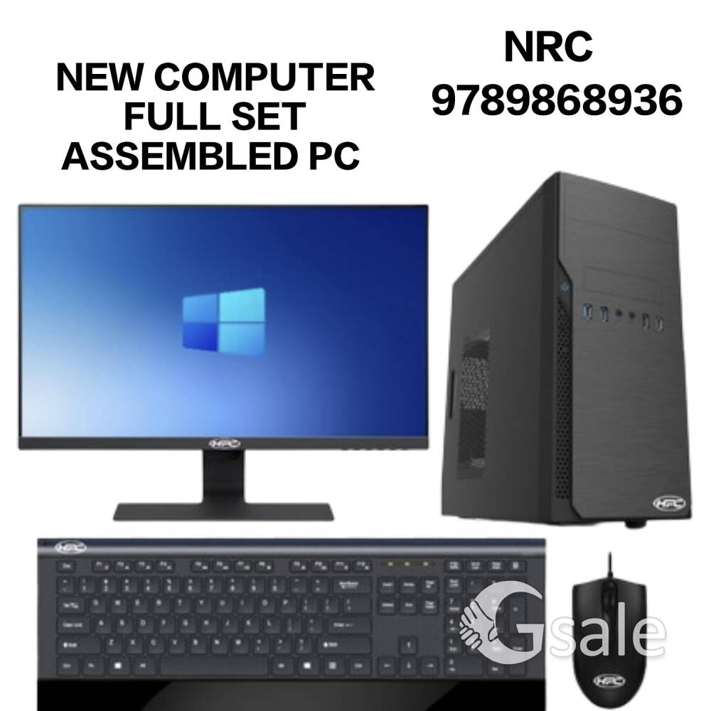 NEW COMPUTER FULL SET I3 7TH GEN 