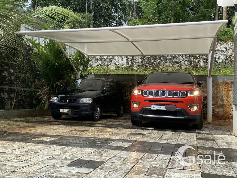 Tensile car porch 