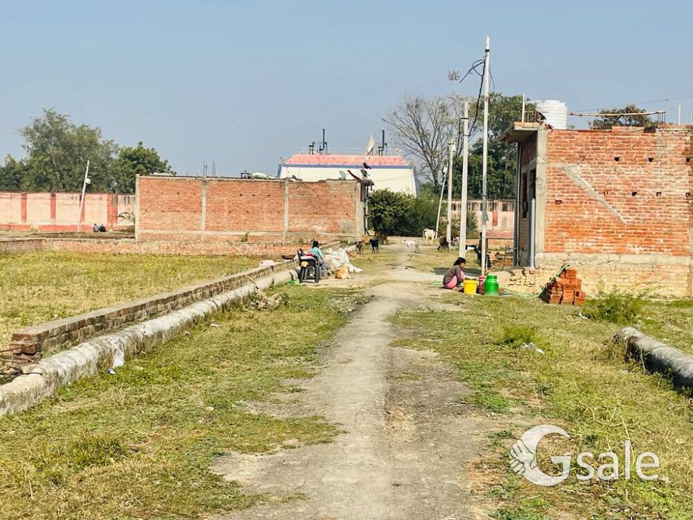Residential plot for sale in Amausi railway station Lucknow 
