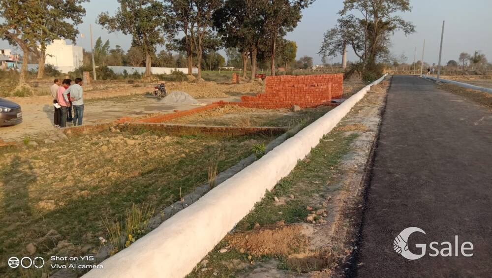 बेस्ट सोसाइटी में प्लॉट खरीदे लखनऊ टू फैजाबाद रोड पे तुरंत रजिस्ट्री और कब्जा 