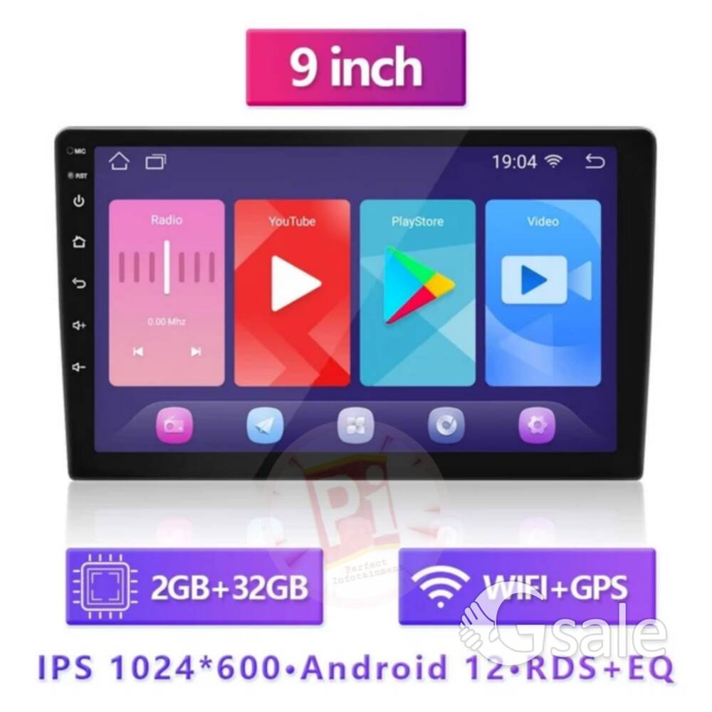 9 inch 2/32 best quality Android stereo with frame and all accessories 