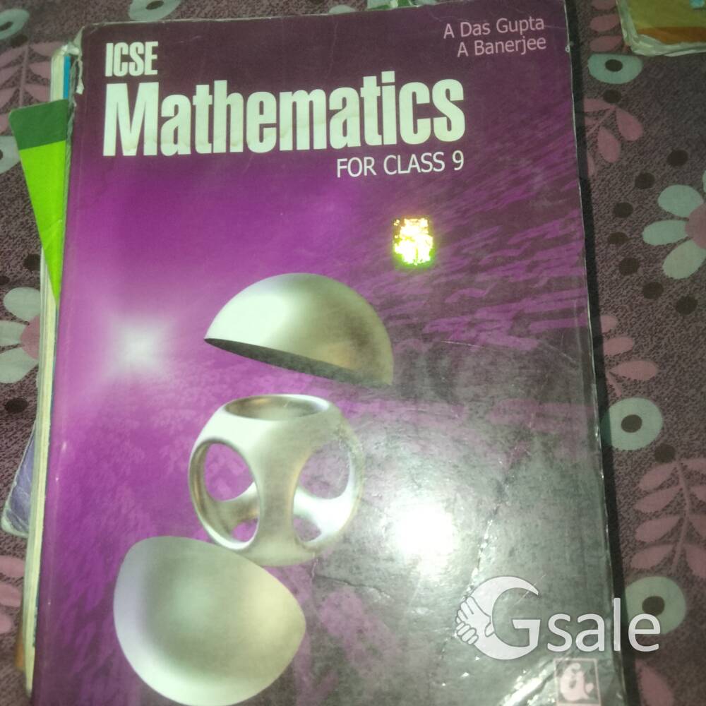 Class 9th maths book ICSE board mathematics 