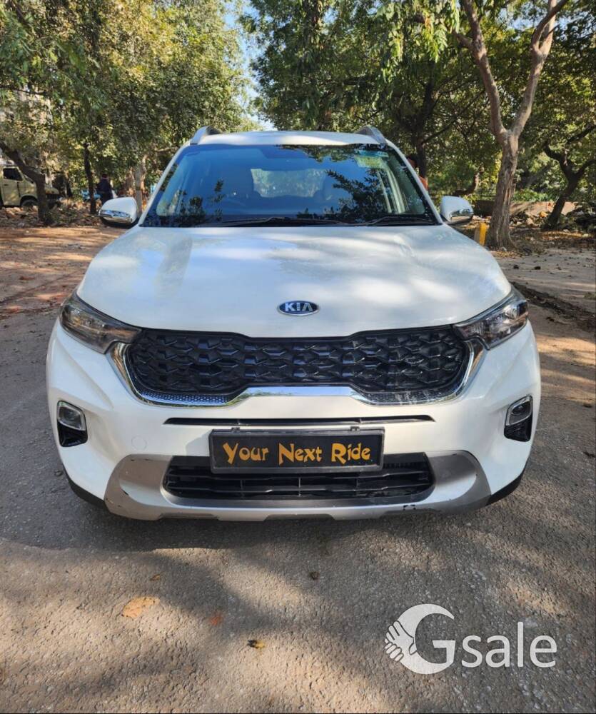 pay only 1 lakh down payment get Kia sonet Htk plus automatic diesel finance on Emi 