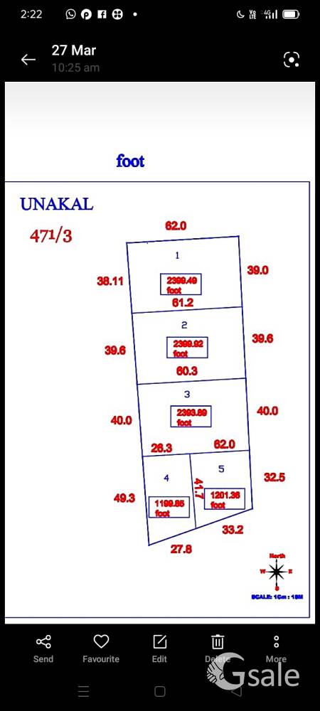 plot for sale 40x60 & 40x50