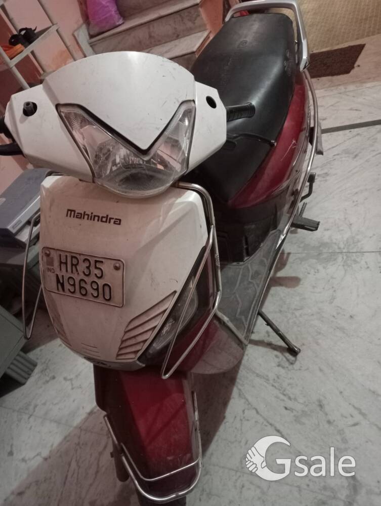 sales scooty Mahindra model 2017