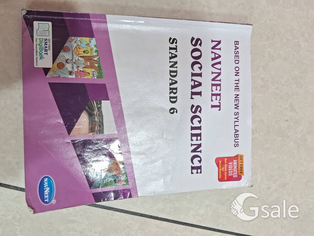 std 6 Navneet digest social science ncert sem1andsem2 course 