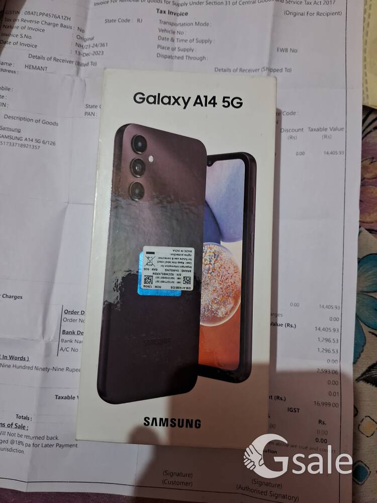 Samsung galaxy A14 G5