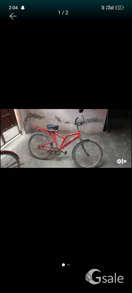 Streethawk RAZORBACK Bicycle in red colour