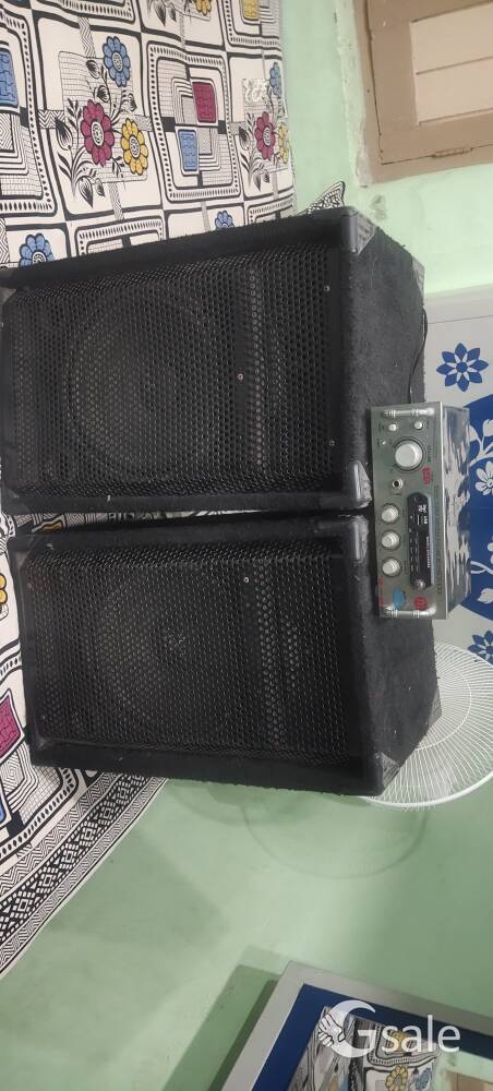 Amplifier and 2 Speaker 