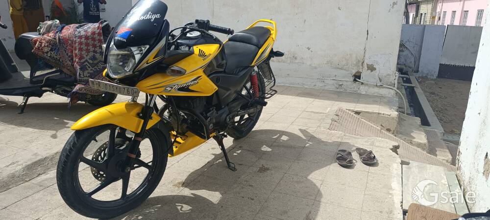 new bike fresh bike one hand use