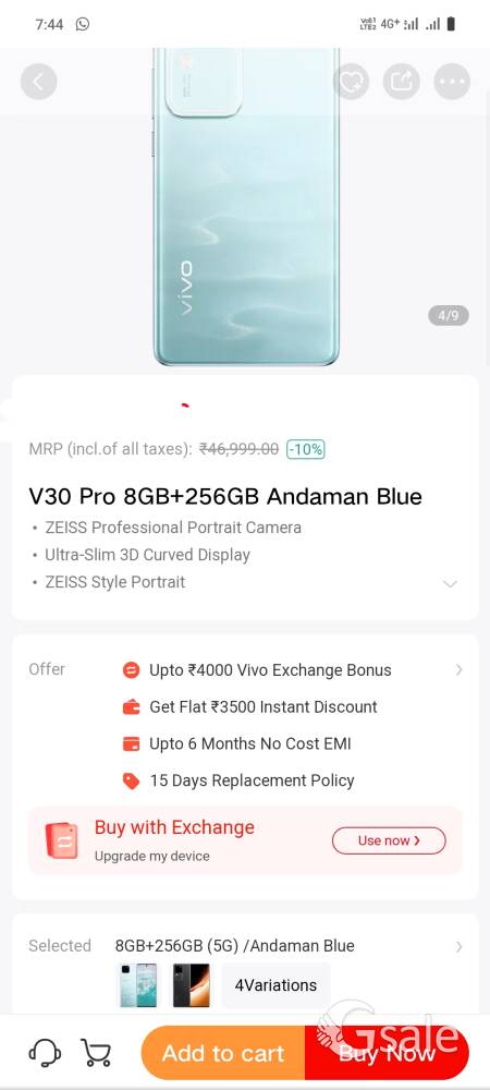 Vivo v30 new phone hy 