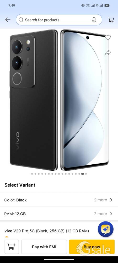 Vivo v29 pro