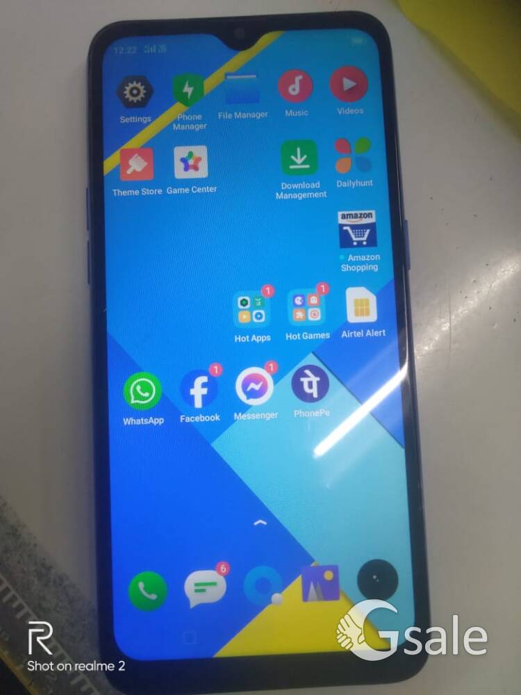 Realme c2 touch crek baki chlta bhot badiya hai 