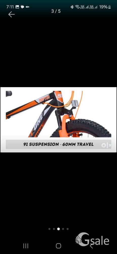 For Sale : Ninety One Cycles Raptor 26T