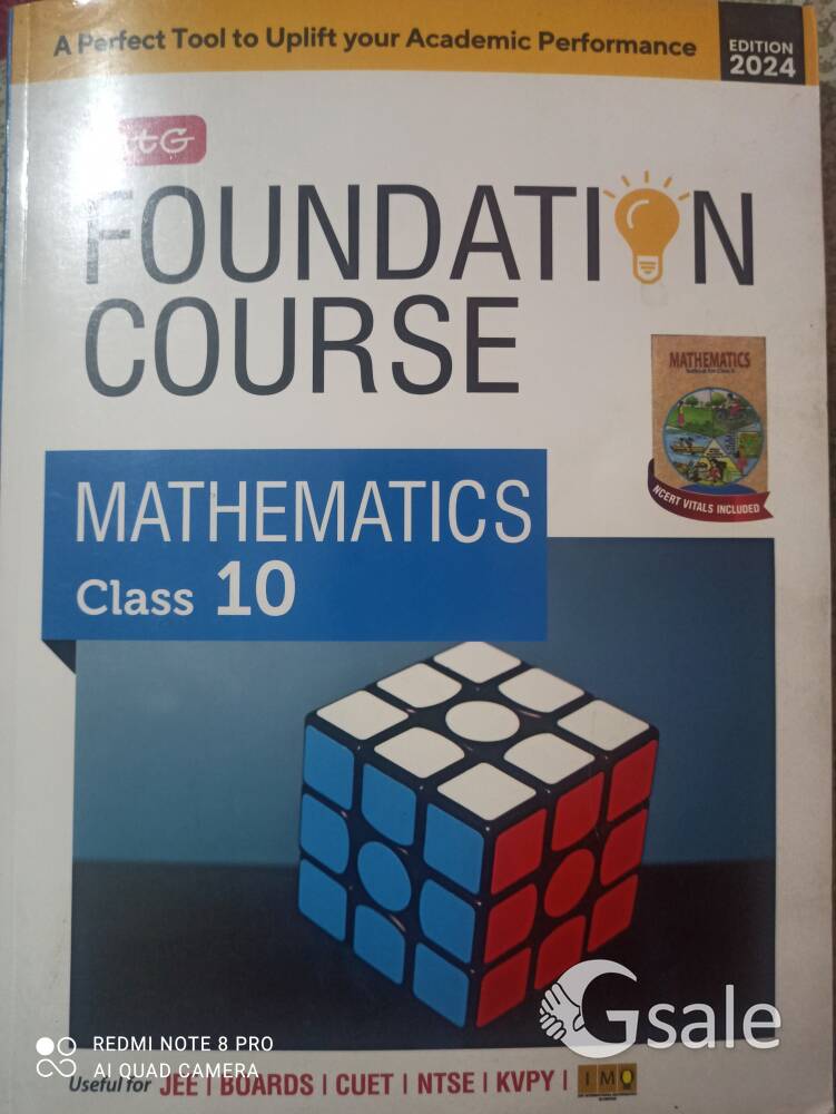 MTG foundation mathematics class 10th 