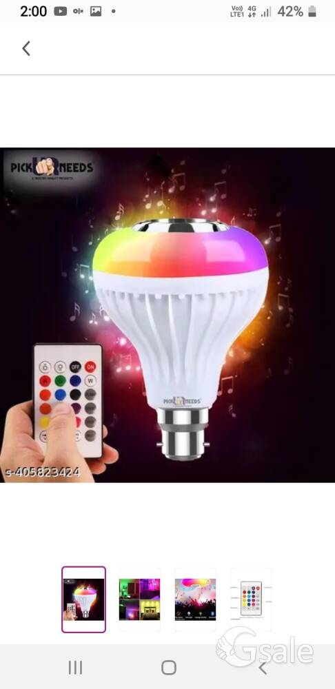 Light bulb with Speaker