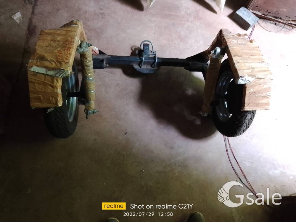 scooty attachment handicapped persons use 