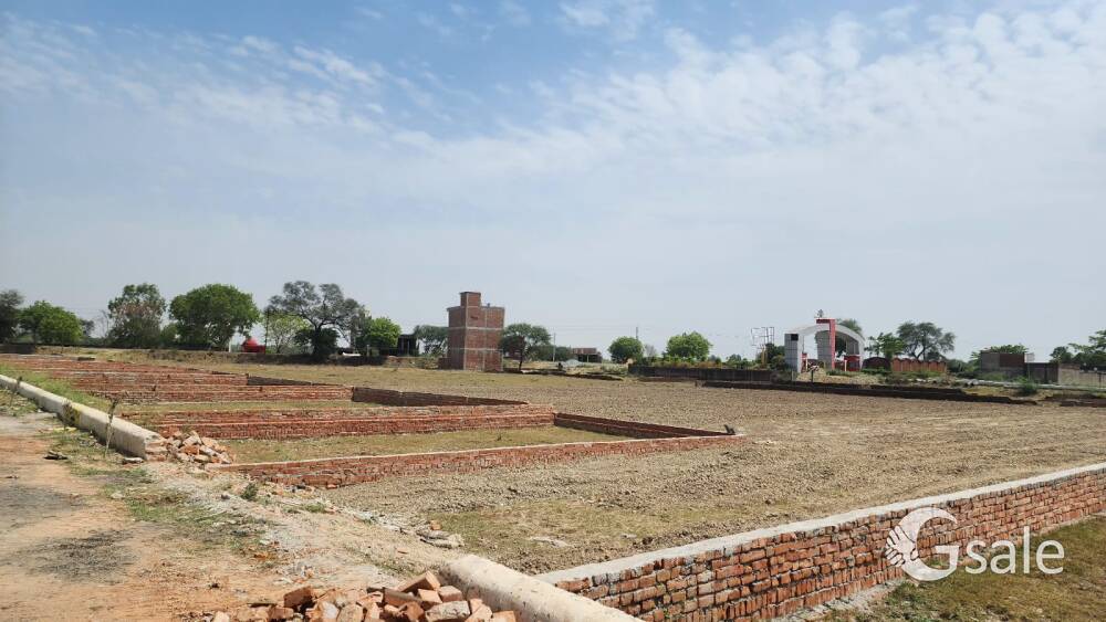 ayodhya faizabad road barabanki ke pass farm house ke liye sasti Jamin 499₹/sqft me 