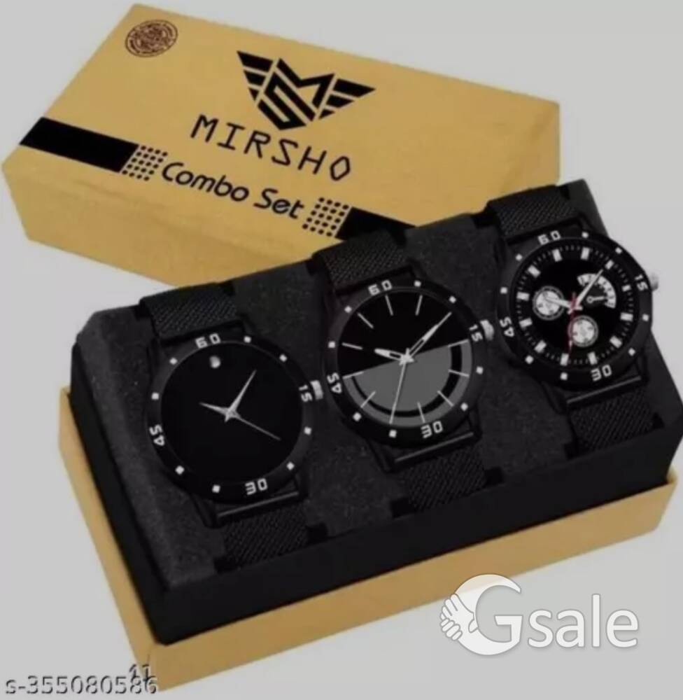 New thee Elite Men Analog Watches(free cash on delivery) 