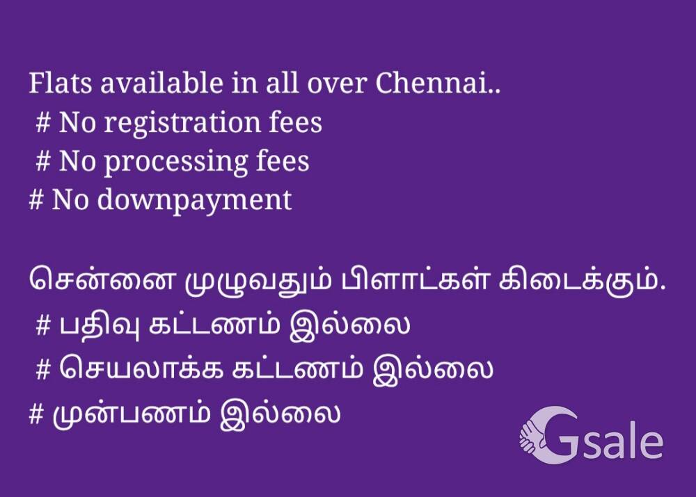 flats available in Chennai