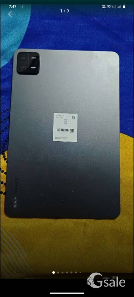 xiaom tab 6 8Gb 256gb new 20 days 