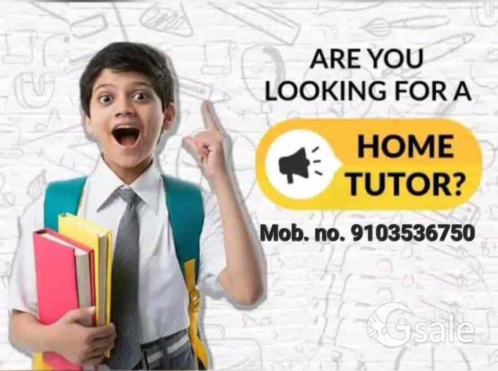 Home Tutor available for class 4th to 8th (CBSE, JK BOARD, ICSE)